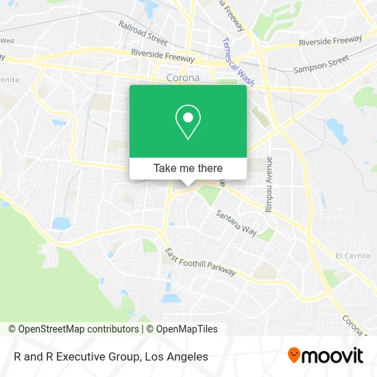 R and R Executive Group map