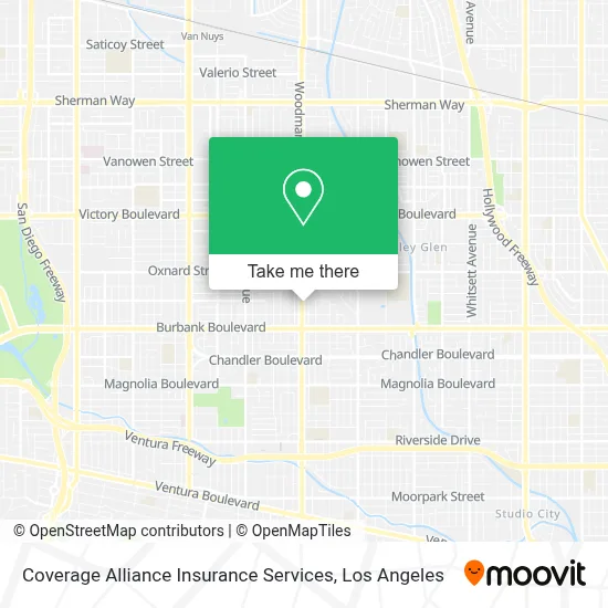 Coverage Alliance Insurance Services map