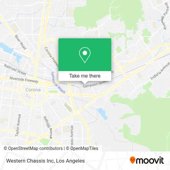 Western Chassis Inc map