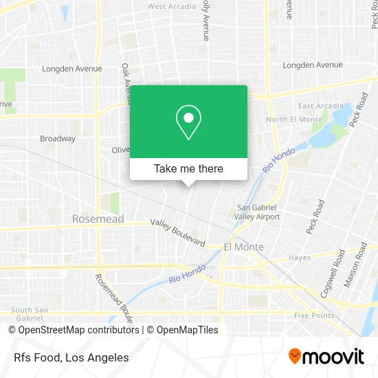 Rfs Food map