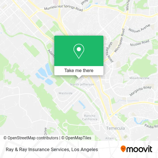 Ray & Ray Insurance Services map