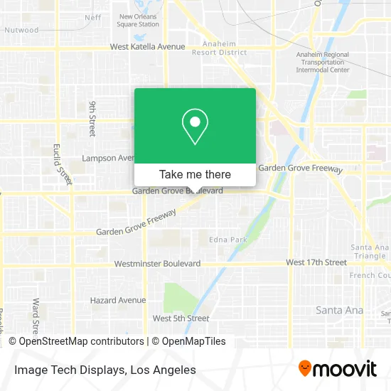 Image Tech Displays map