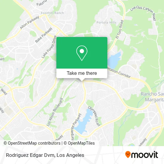 Rodriguez Edgar Dvm map