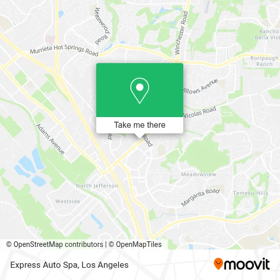 Express Auto Spa map