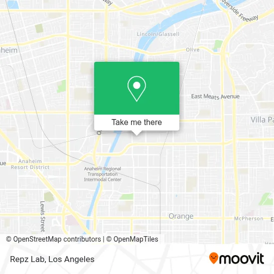 Repz Lab map