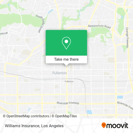 Williams Insurance map