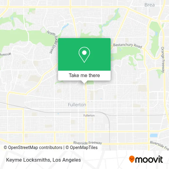 Keyme Locksmiths map