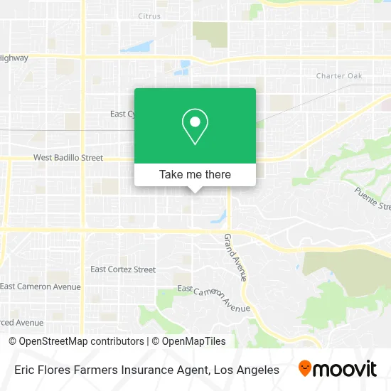 Eric Flores Farmers Insurance Agent map