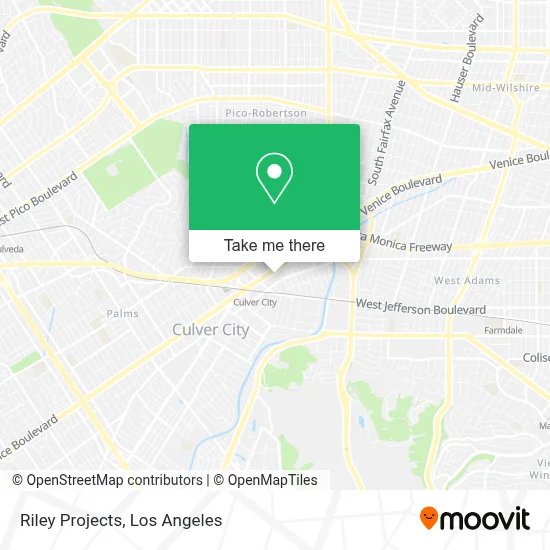 Riley Projects map
