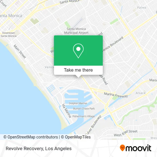 Revolve Recovery map