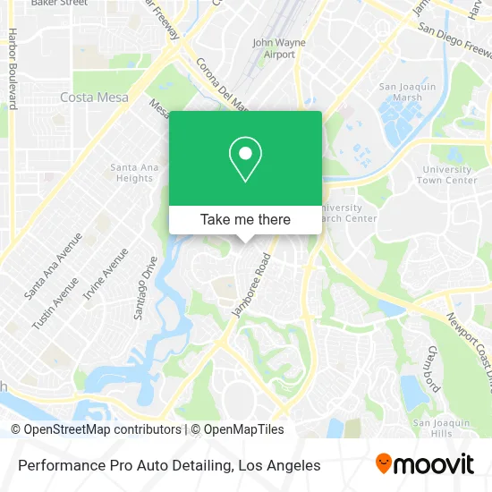 Performance Pro Auto Detailing map