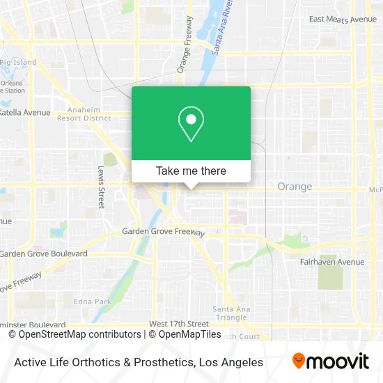 Active Life Orthotics & Prosthetics map