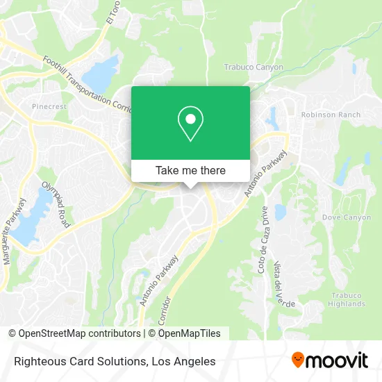 Righteous Card Solutions map