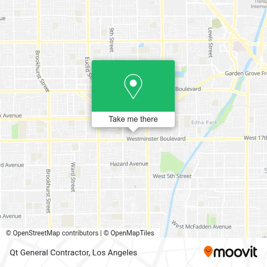 Qt General Contractor map