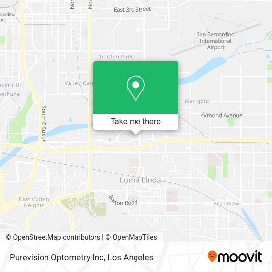 Purevision Optometry Inc map