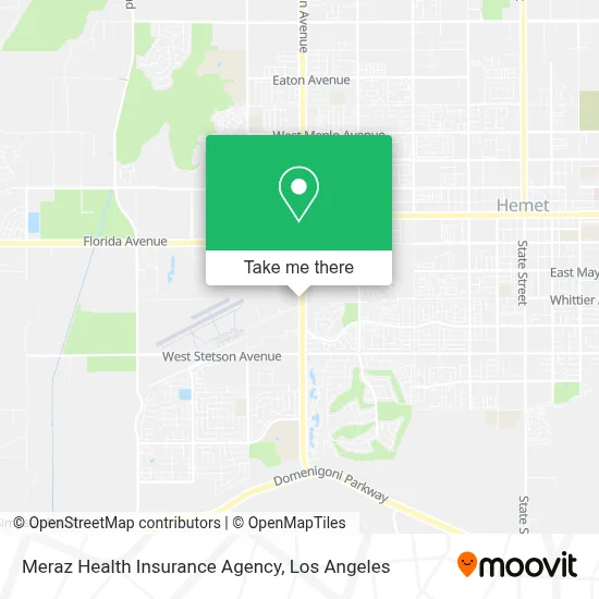 Meraz Health Insurance Agency map