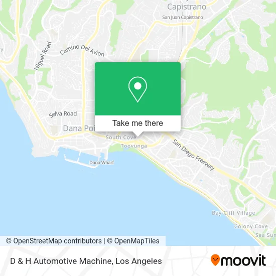D & H Automotive Machine map