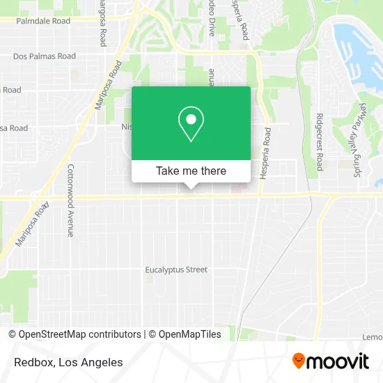Redbox map