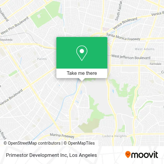 Primestor Development Inc map
