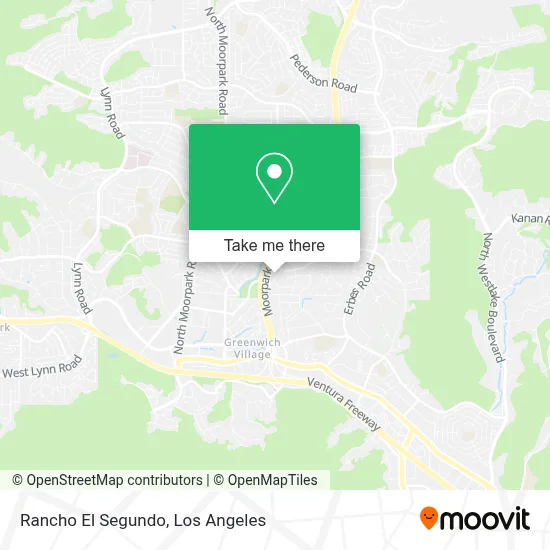 Rancho El Segundo map