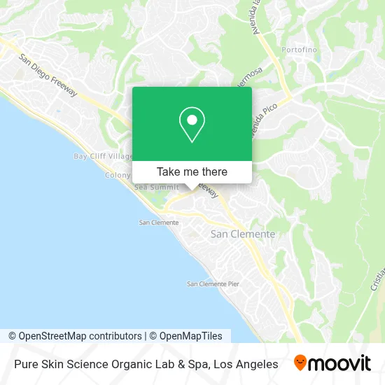 Pure Skin Science Organic Lab & Spa map