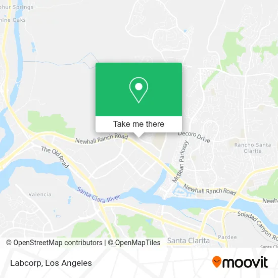 Labcorp map