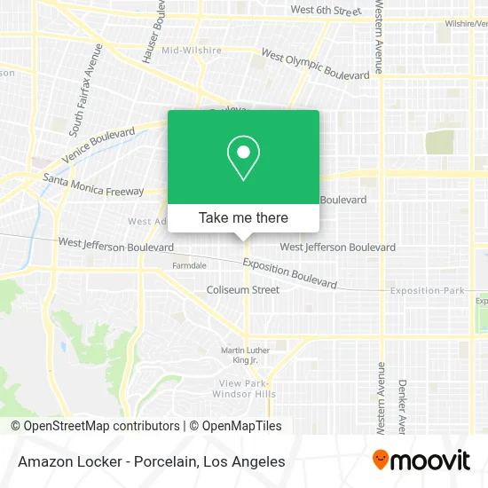 Amazon Locker - Porcelain map