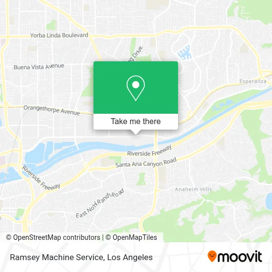 Ramsey Machine Service map