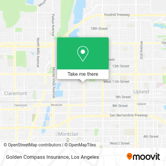 Golden Compass Insurance map