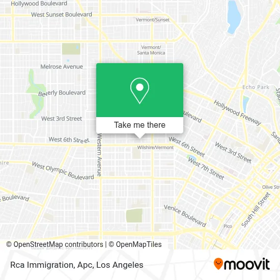 Rca Immigration, Apc map