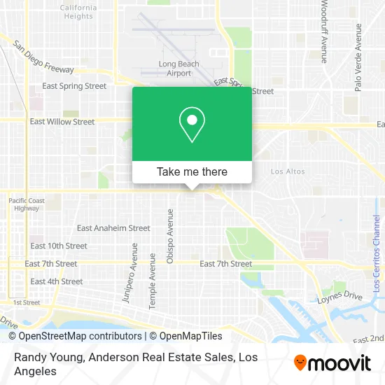 Randy Young, Anderson Real Estate Sales map