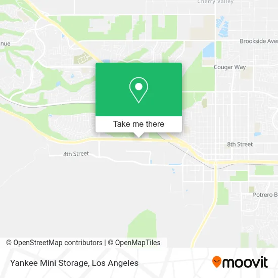 Yankee Mini Storage map