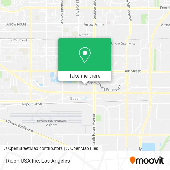 Ricoh USA Inc map