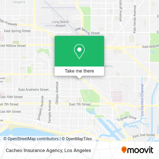 Cacheo Insurance Agency map