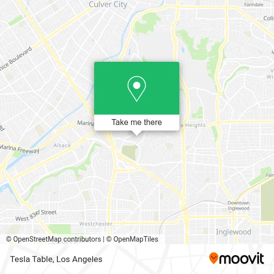 Tesla Table map