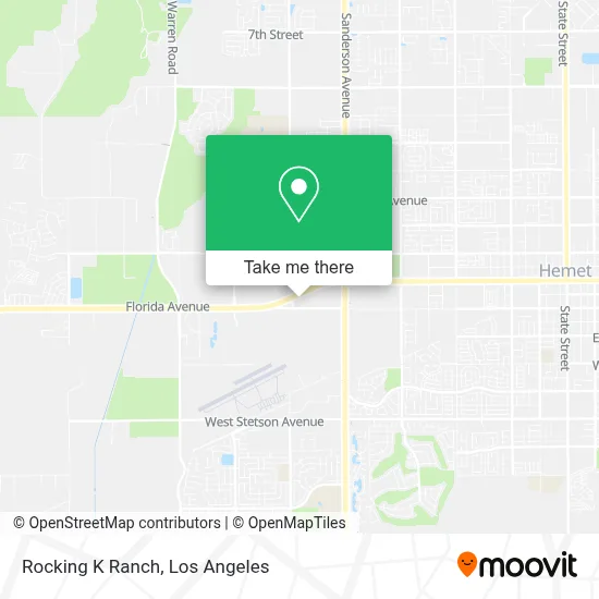 Rocking K Ranch map