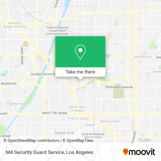 M4 Security Guard Service map