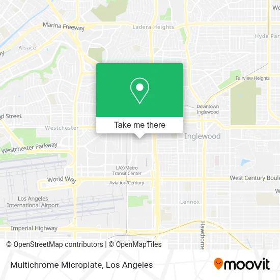 Multichrome Microplate map