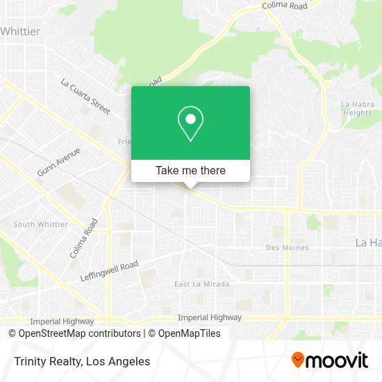 Trinity Realty map