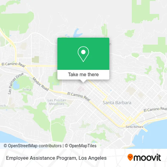 Employee Assistance Program map
