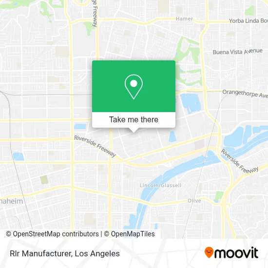 Rlr Manufacturer map