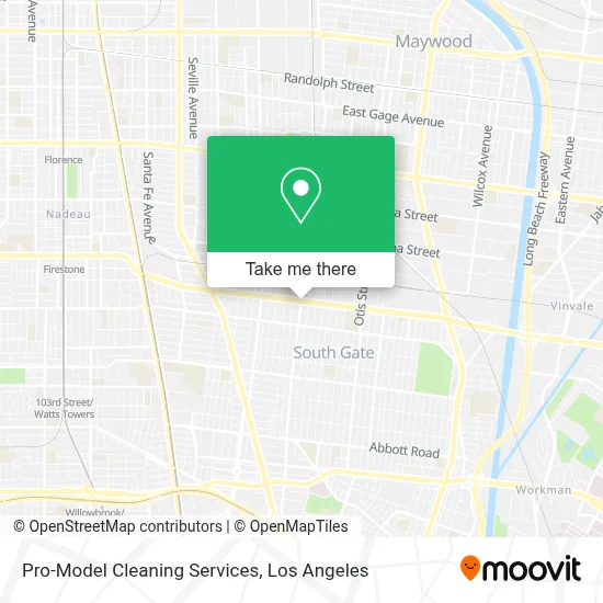 Pro-Model Cleaning Services map