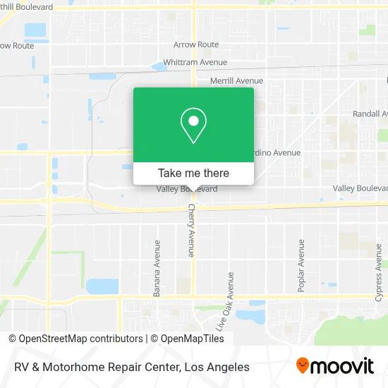 RV & Motorhome Repair Center map