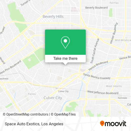 Space Auto Exotics map