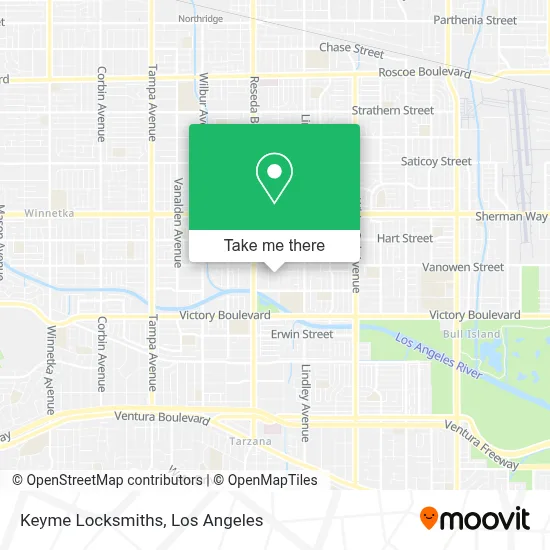 Keyme Locksmiths map