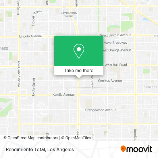 Rendimiento Total map