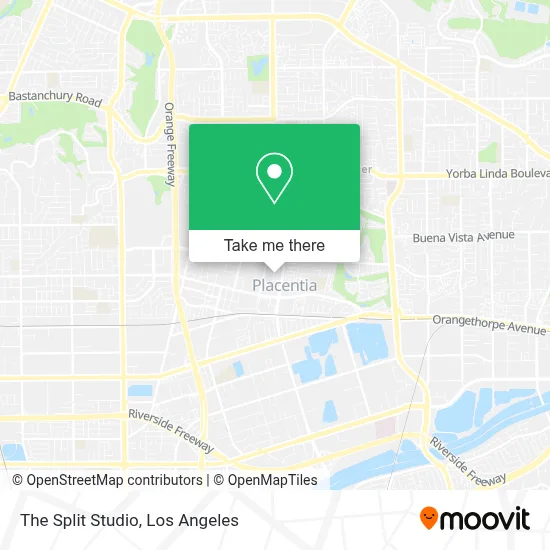 The Split Studio map