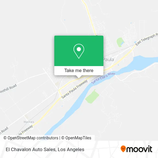 El Chavalon Auto Sales map