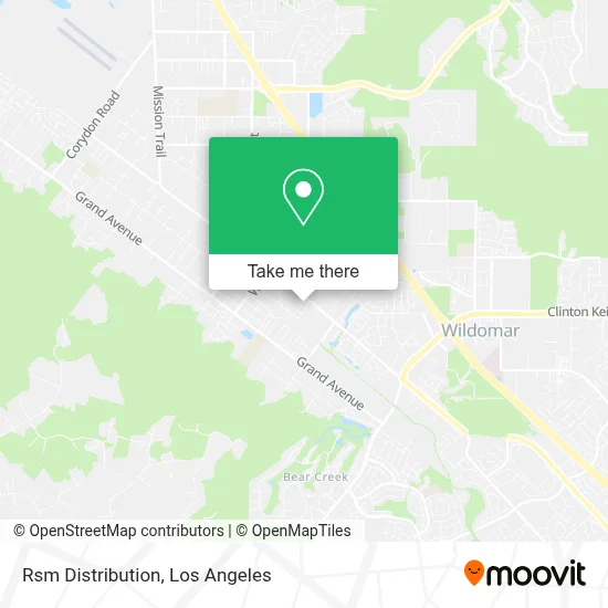 Rsm Distribution map