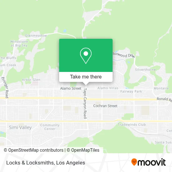 Locks & Locksmiths map